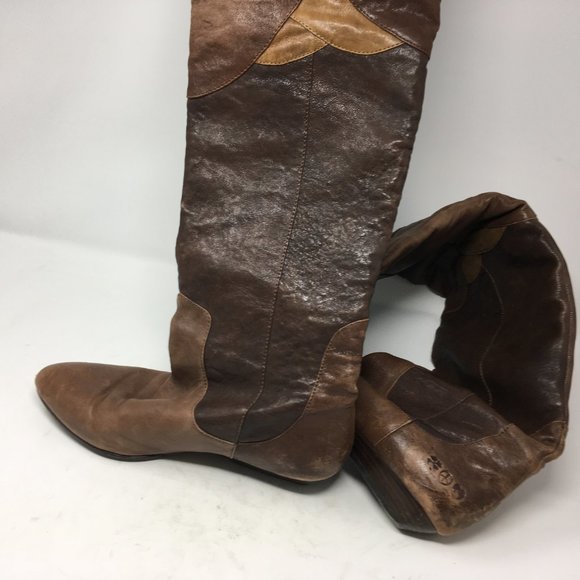 Lucky Brand Over the knee Boots 8 leather Gwen - Picture 2 of 7